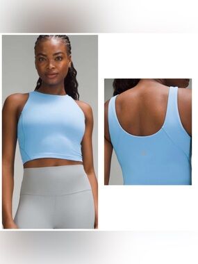 Lululemon Align High Neck Tank Aero Blue Size 6